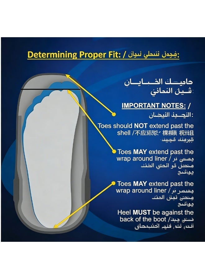 Fracture Boot, Inflatable Walking Fracture Boot, Short Distance Walking Support Orthopedic Boot, Suitable for Ankle Sprain and Fracture Recovery, Suitable for Left or Right Foot - Image 5